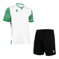 Волейбольна форма чоловіча Macron TUREIS/BUSMUTH HERO Білий/Зелений/Чорний